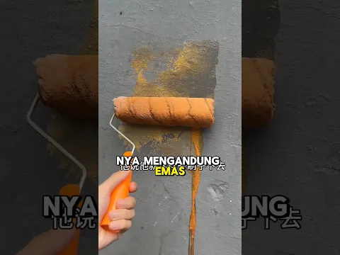 Cat emas rumah tetangga 🤑