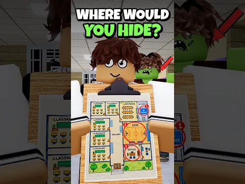 Where would you hide? 🧟‍♂️  #funny #roblox #animation #robloxanimation
