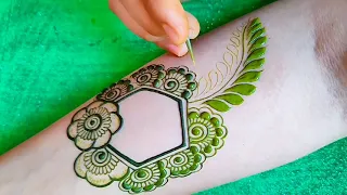 Amazing & Unique Bridal Mehndi Design for Front Hand| Stylish & Modern Style Full Hand Mehndi Design