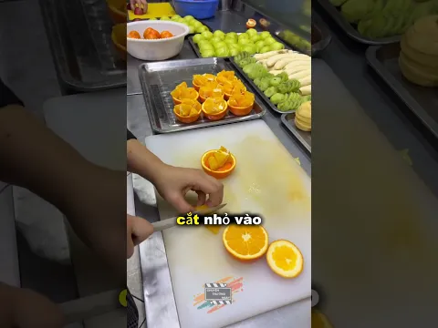 Cách cắt cam khiến quản lý bất ngờ