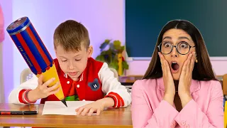 😲 BORED AT SCHOOL? NOT with These DIY HACKS! 🎨🎒