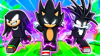 Having a DARK SONIC FAMILY in Roblox!