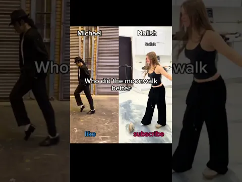 Who did the moonwalk better | #moonwalk #salishmatter #nidalwonder #nalish #michaeljackson #fyp#fypシ