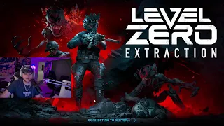 This Game is TERRIFYING! 😱 Level Zero Extraction Human Gameplay First Look