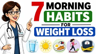 7 Morning Habits for Healthy Weight Loss #WeightLoss#MorningHabits#HealthyLifestyle#MorningRoutine