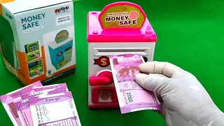 How to unboxing review ATM money safe & the kitchen bank box ATM asmar vairal shorts #funny #vairal