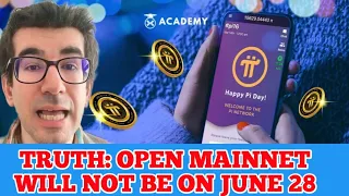 TRUTH: The Open Mainnet will NOT be on June 28 | When Will Pi Launches The Open Minet?