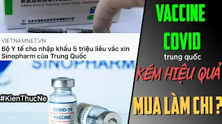 Vắc xin COVID trung quốc KÉM HIỆU QUẢ, mua làm chi? [KienThucNe - Dưa Leo DBTT]