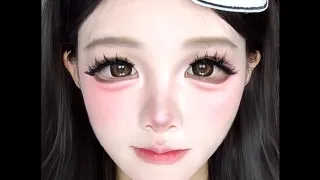 Kawaii eye makeup 😻