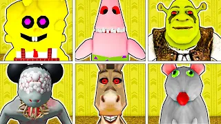 ROBLOX *NEW* ESCAPE BACKROOMS MORPHS! (ALL NEW MORPHS UNLOCKED!)