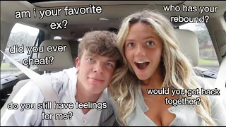 asking my EX BOYFRIEND awkward questions! *we got in a fight*