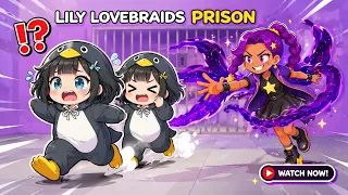 Can GUGUGAGA Penguin Survive LILY LOVEBRAIDS’ Prison Run? 🐧(ROBLOX OBBY)