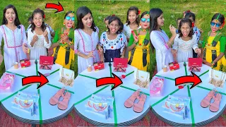 Vagger Tir Ghuriye Laxmi Puja Spacial Gift Challenge | ভাগ্যের তীর ঘুরিয়ে লক্ষীপূজো স্পেশাল K পাবে