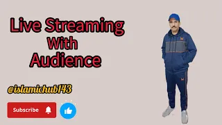 live streaming with audience ♥️