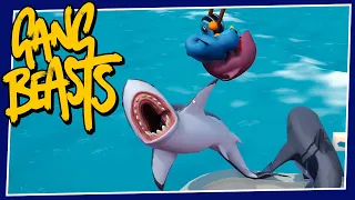 SKY SHARK ATTACK! - Gang Beasts #306