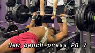 New bench press PR ?