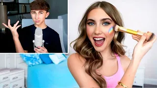 Brother Does My Voice Over! (makeup tutorial)