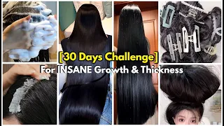 *SHOCKING Hair Growth Hacks* [30-Day Challenge] for INSANE Length & Thickness! Grow Hair Faster