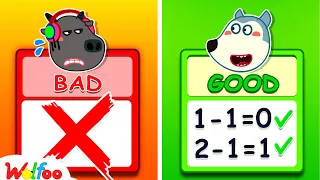 Good Student vs Bad Student - Study Hard with Wolfoo! - Educational Video for Kids | Wolfoo Channel