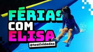 Elisa no Parque Aquático // Rotina Atípica Também Tem Férias