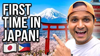 FIRST TIME IN JAPAN 🇯🇵