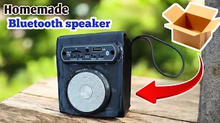 Bluetooth speaker keise banaen || How to make bluetooth speaker || Homemade bluetooth speaker. 