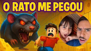 JOGUEI O JOGO DO RATO NO ROBLOX PELA PRIMEIRA VEZ!