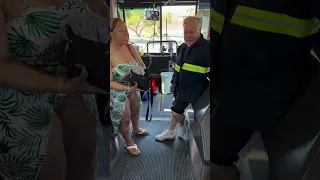 Bus driver gets a big blessing from passengers and breaks down in tears!#viralvideo #trending
