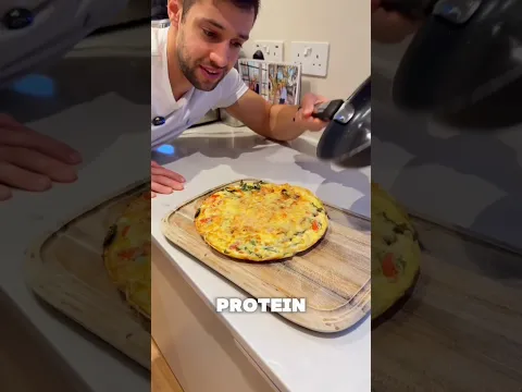 High protein Tortilla quiche recipe