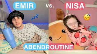 BRUDER VS. SCHWESTER ABENDROUTINE😴✨