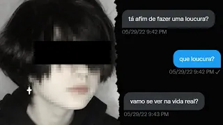 marquei um encontro com uma garota na dark web