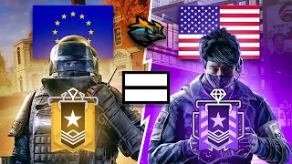 EU GOLD is NA Diamond?! - Rainbow Six Siege