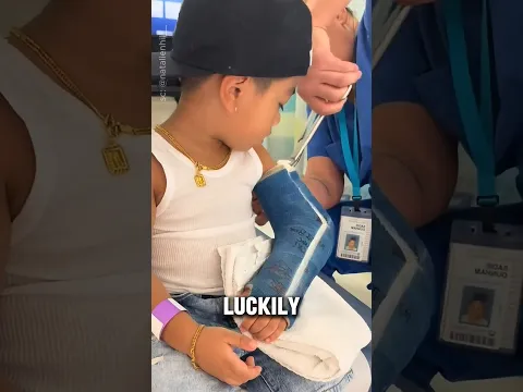 The Kid Was Not Ready for the Cast Cutter