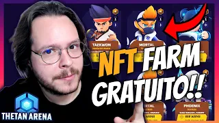 COMO OBTER O SEU PRIMEIRO NFT DE GRAÇA COM HERÓIS FREE TO PLAY!!