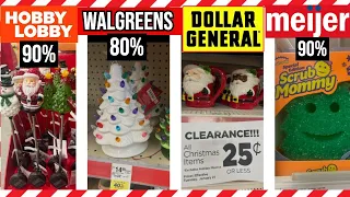 CHRISTMAS CLEARANCE SCHEDULE DATES 2025-2026!