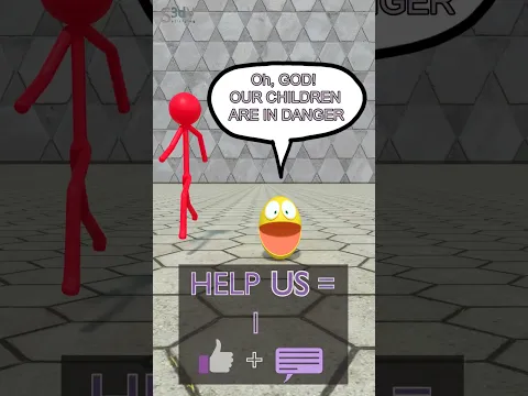 HELP Pacman save amusement park 🙏🙏🙏 #friendship #pacman #stickman #domino