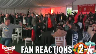 Salah Goal Seals HUGE Win! | Man United 2-4 Liverpool | Goal Reactions From Hotel Anfield