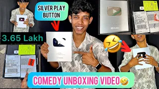 finally doston silver play button aa gaya🥰 thank you all #vairalvideo #silverplaybutton #trending
