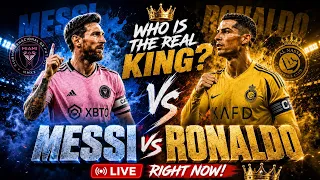 Who Is The Real King? Messi vs Ronaldo Live Right Now! 👑⚽#short#football#ronaldo