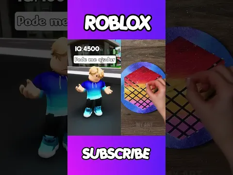 DO NASCIMENTO À MORTE DE UM BOBÃO SEM QI… mas ele vai ficando mais inteligente… no ROBLOX!#shorts