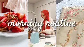 MUSLIMAH MORNING ROUTINE ☀️ | Healthy Habits + Slow Living