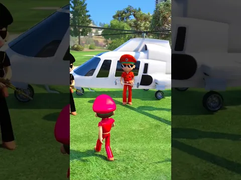 RED LITTLE SINGHAM GIFT HIS BABY A WHITE HELICOPTER #gta5 #shorts #youtubeshorts #shortsfeed #viral