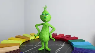 I made Grinch from plasticine.