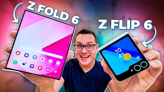 CHEGARAM! Galaxy Z FLIP 6 e Z FOLD 6!! E tem MUITO MAIS: Galaxy Ring, Watch 7 e Buds 3 Pro!
