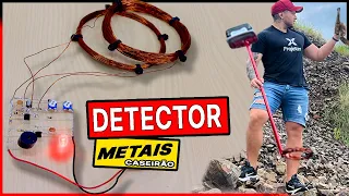 DETECTOR DE METAL CASEIRÃO e PODEROSO! apenas 3 TRANSISTORES, SEM CI e SEM PLACA ( UTsource )