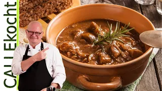 Gulasch Halb und Halb. Einfach & günstig. Omas Gulsch-Rezept
