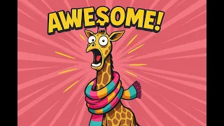 Giraffe in a Scarf Original Song