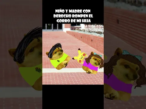MADRE y su HIJO con DERECHO ROMPEN el GORRO de POKEMON de MI HIJA #shorts