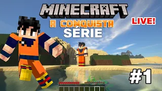 MINECRAFT - SÉRIE 100 DIAS #1 ao vivo