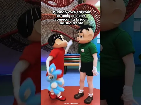 Todo mundo tem amigos tipo Mônica e Cebolinha? | Turma da Mônica #Shorts